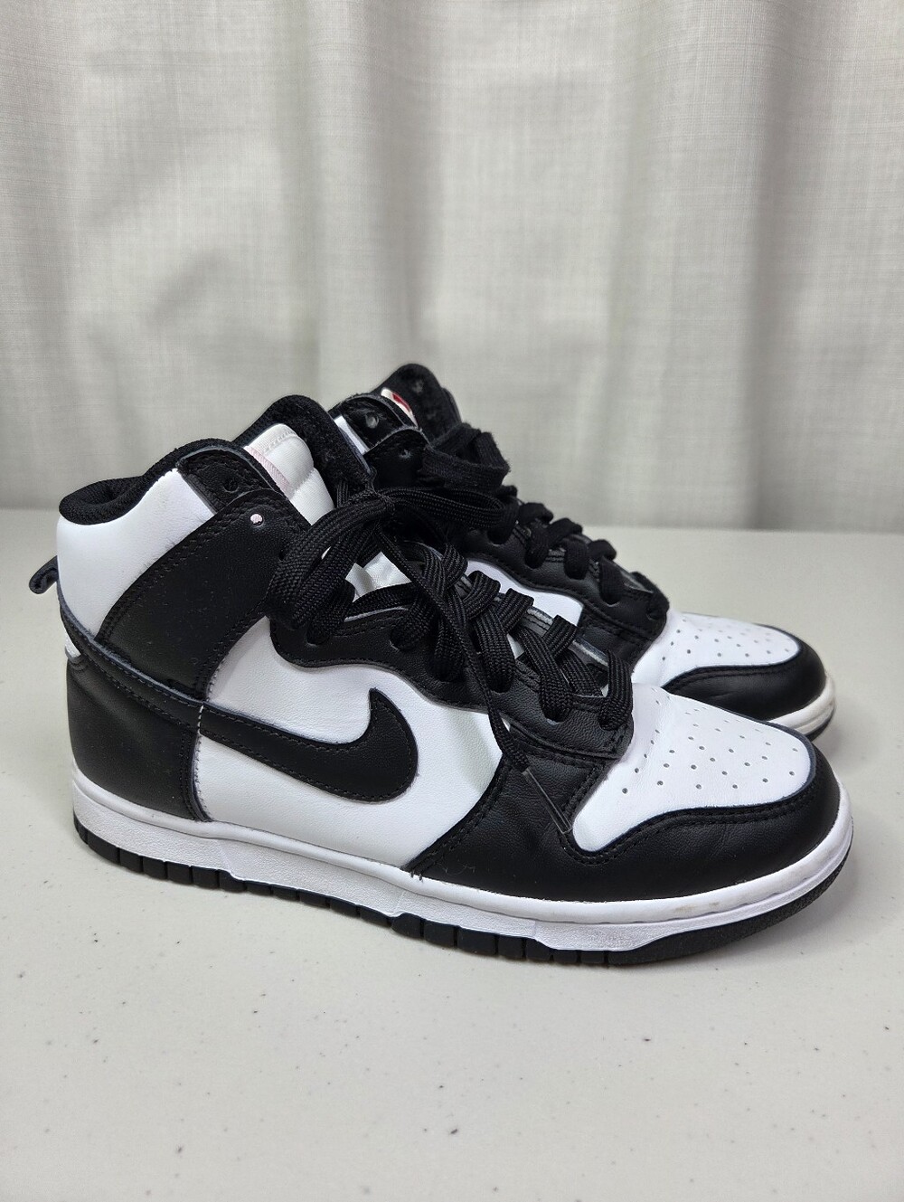 Nike Dunk High Panda White Black Red Shoes Sneakers DD1869-103 Women Sizes 7